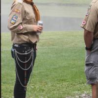 One of the Canadian Scouts